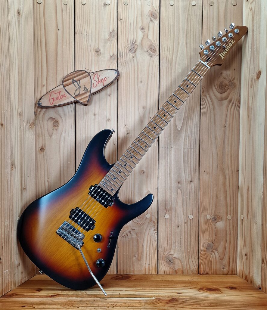 IBANEZ Prestige AZ2402-TFF, Tri Fade Burst & Koffer, Bj. 2019