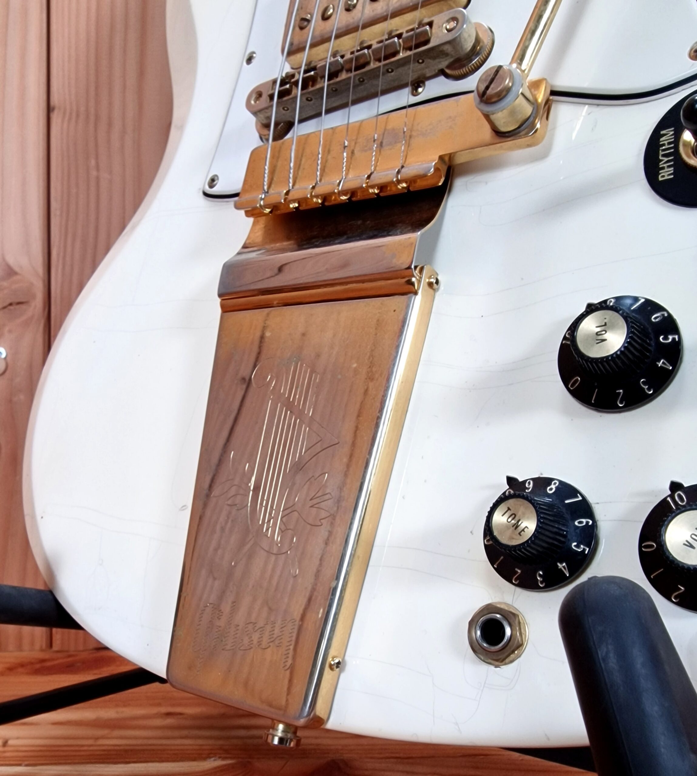 Gibson Custom Shop `67 Les Paul SG Custom 2008 Reissue Polaris White Jimi Hendrix Specs, aged – Bild 20
