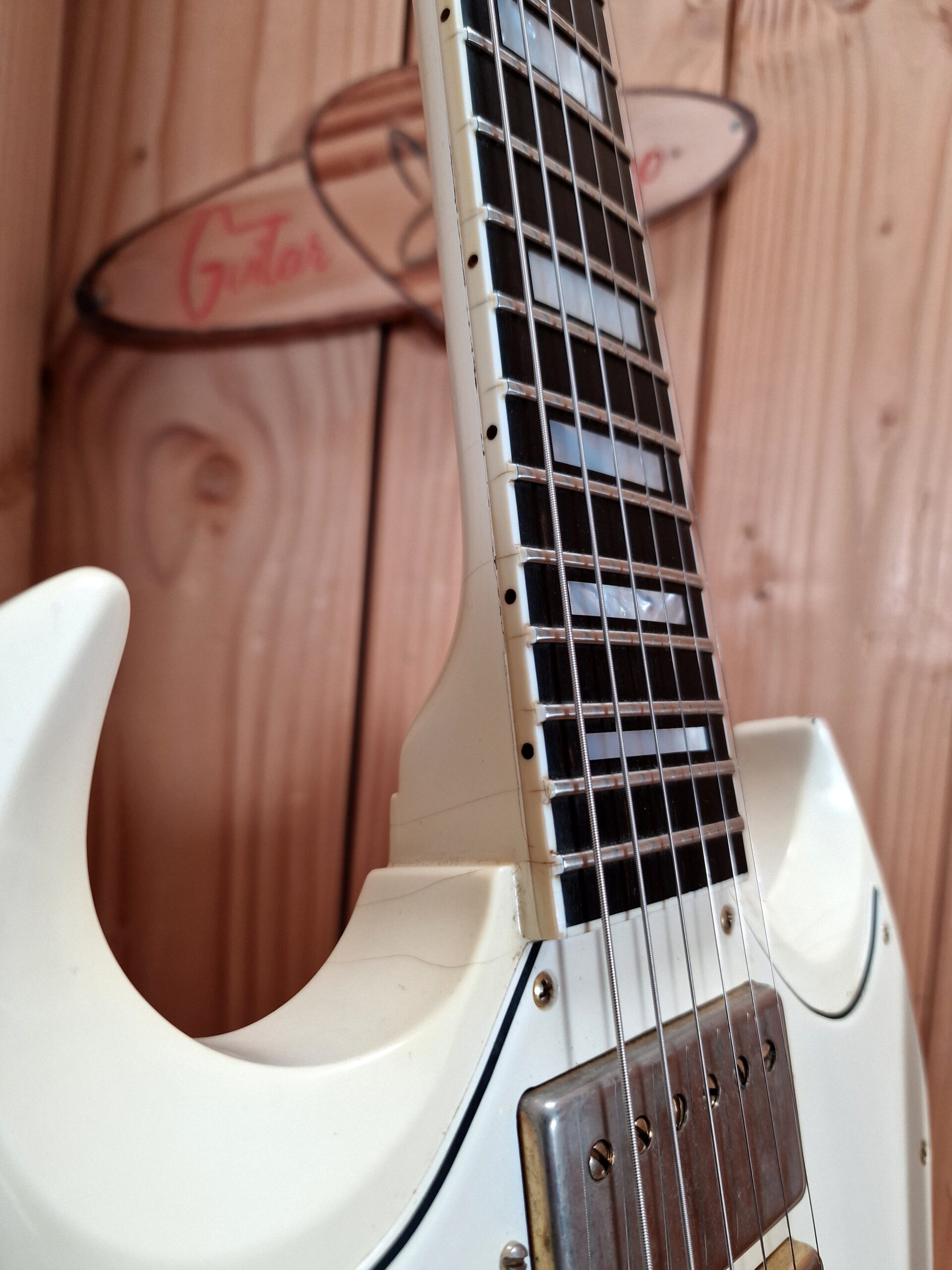 Gibson Custom Shop `67 Les Paul SG Custom 2008 Reissue Polaris White Jimi Hendrix Specs, aged – Bild 27