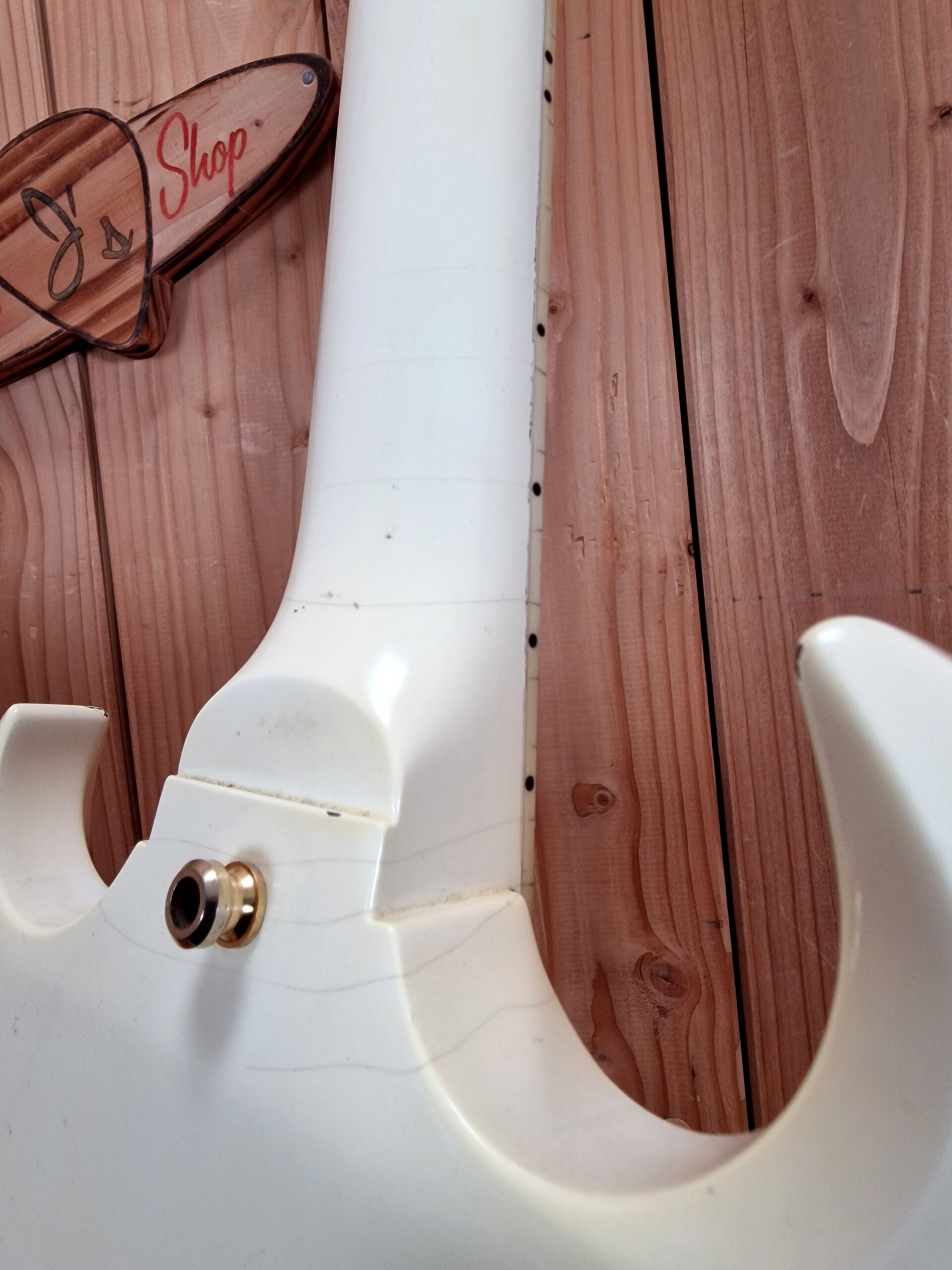 Gibson Custom Shop `67 Les Paul SG Custom 2008 Reissue Polaris White Jimi Hendrix Specs, aged – Bild 31